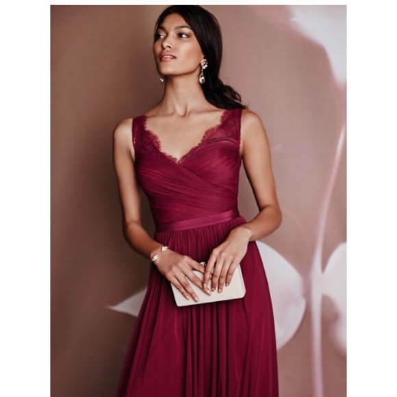 BHLDN Hitherto Fleur Black Cherry Dress Nouvelle - Picture 5 of 9